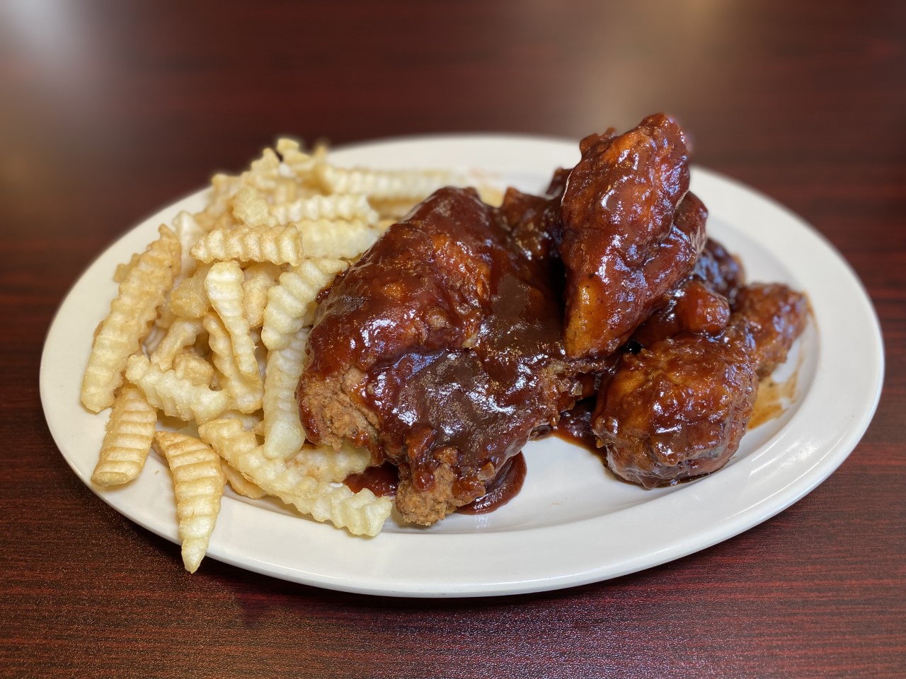 BBQ Chicken Dinner (4 Piece) The Original Barone's Pizza